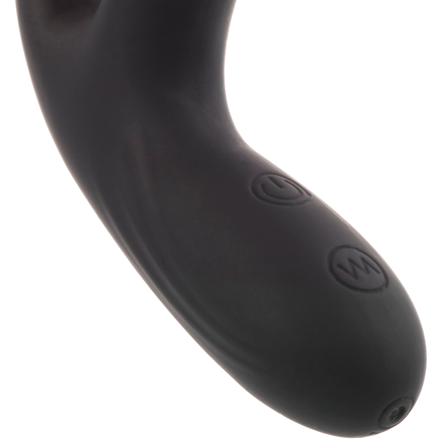 ADDICTED TOYS - BLACK VIBRATION ANAL MASSAGER