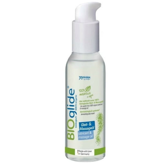 BIOGLIDE - ÓLEO DE MASSAGEM E LUBRIFICANTE ORGÂNICO 125 ML