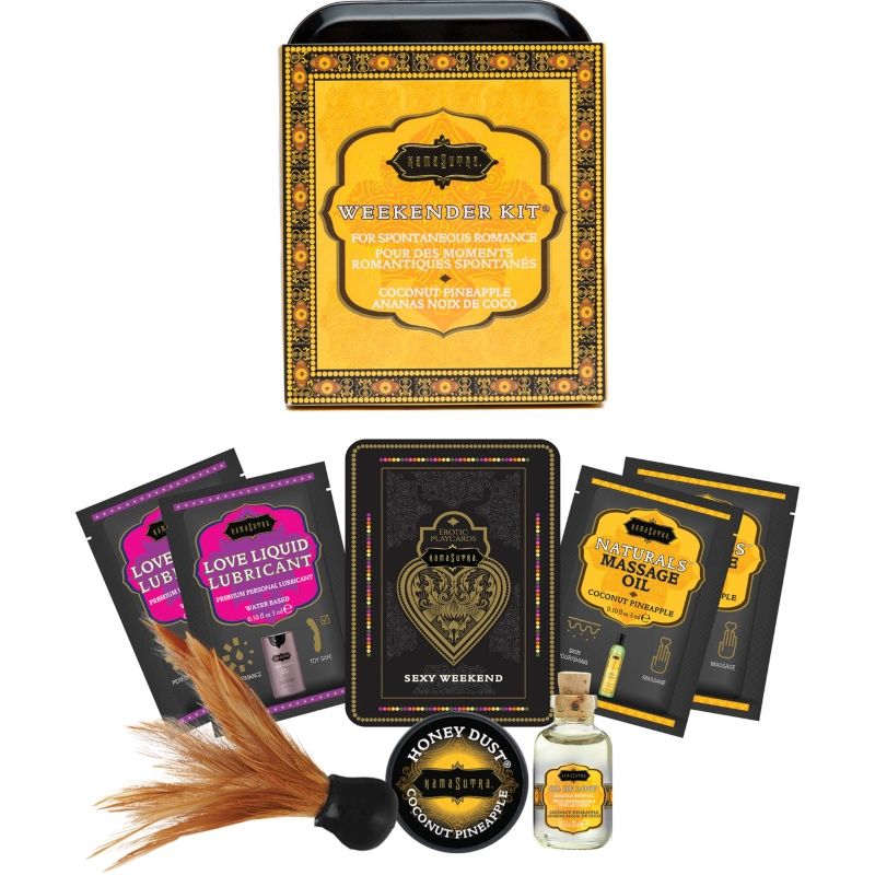 KAMASUTRA - WEEKENDER TIN KIT KOKOSNUSS UND ANANAS