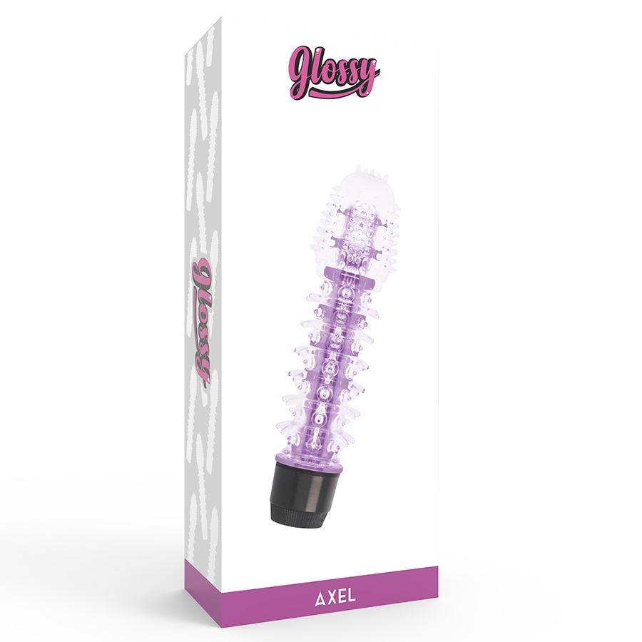 GLOSSY - VIBRADOR AXEL LILÁS