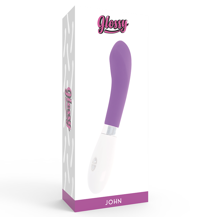 GLOSSY - JOHN VIBRADOR ROXO