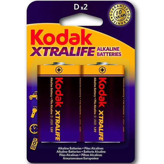 KODAK - XTRALIFE LR20 D LR20 1,5 V ALKALIBATTERIEN