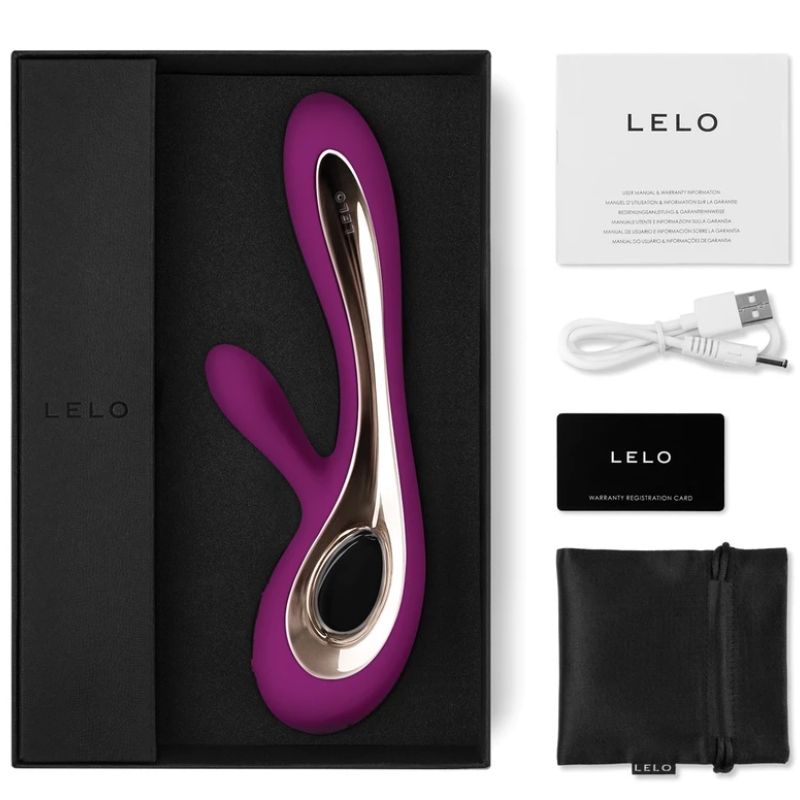 LELO - SORAYA 2 COELHO VIBRADOR ROSA PROFUNDA