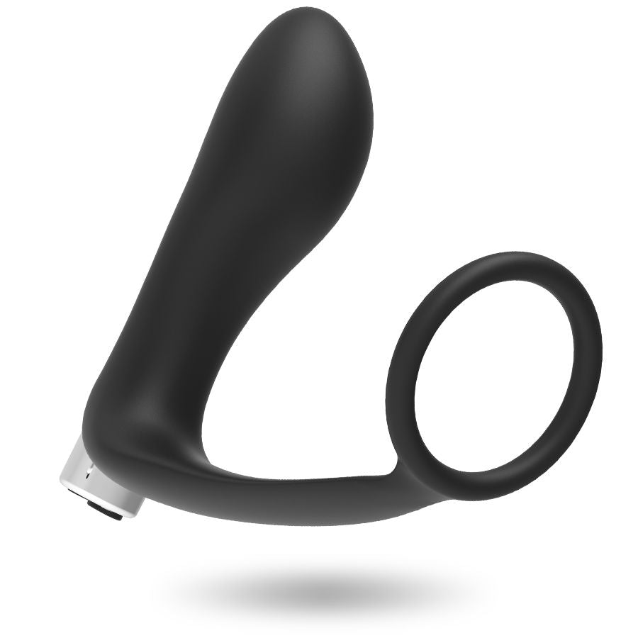 ADDICTED TOYS - RECHARGEABLE PROSTHETIC VIBRATOR - MODEL 1 - BLACK