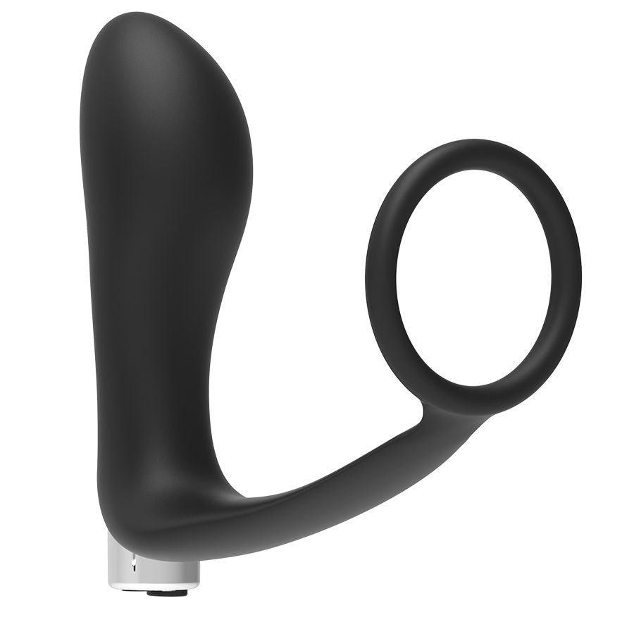 ADDICTED TOYS - RECHARGEABLE PROSTHETIC VIBRATOR - MODEL 1 - BLACK