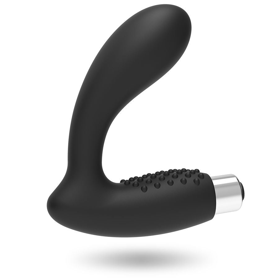 ADDICTED TOYS - WIEDERAUFLADBARER PROTHETISCHER VIBRATOR - MODELL 5 - SCHWARZ