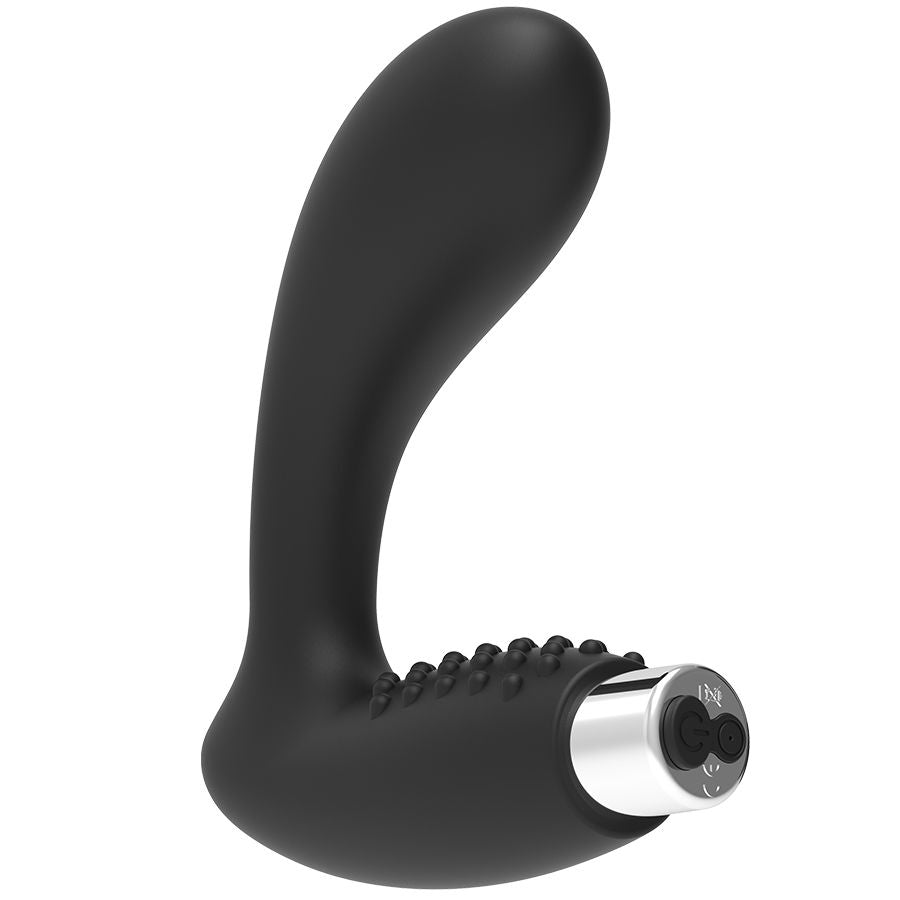 ADDICTED TOYS - WIEDERAUFLADBARER PROTHETISCHER VIBRATOR - MODELL 5 - SCHWARZ