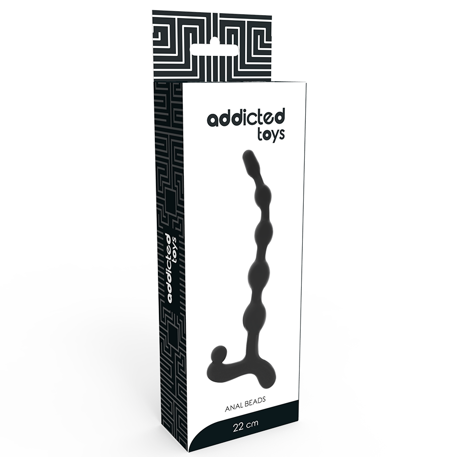 ADDICTED TOYS - 22 CM BLACK ANAL BALLS