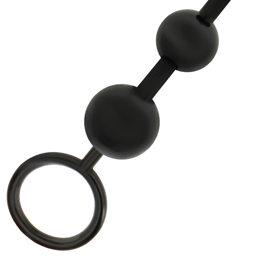 ADDICTED TOYS - 29 CM BLACK ANAL BEADS