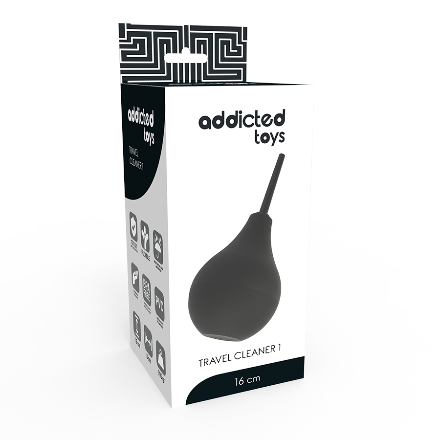 ADDICTED TOYS - BLACK ANAL DOUCHE