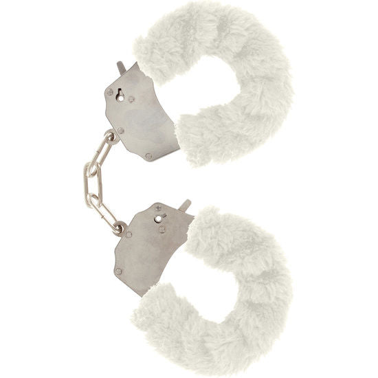 TOYJOY - FURRY FUN BONDAGE WHITE CUFFS