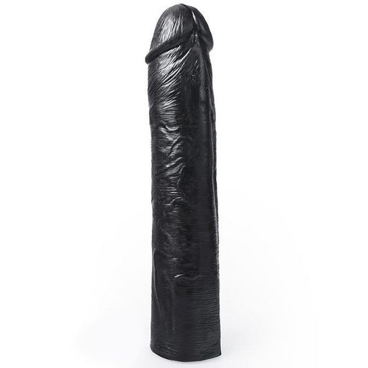 HANGING SYSTEM - REALISTIC DILDO BLACK COLOR BENNY 25.5 CM