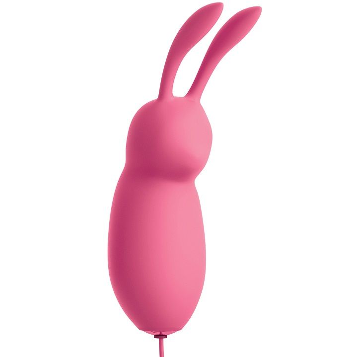 OMG - CUTE BUNNY POWERFUL PINK USB VIBRATOR