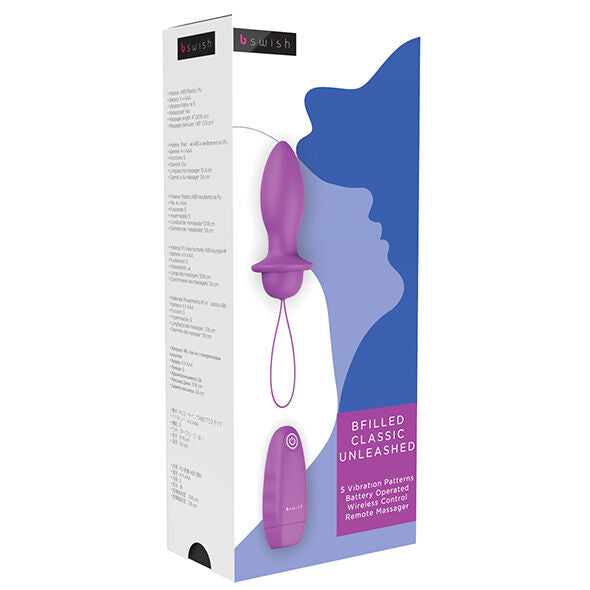 B SWISH - BFILLED KLASSISCHER ORCHIDEEN-PLUG-VIBRATOR