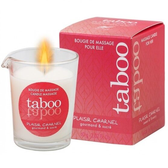 RUF - TABOO MASSAGE CANDLE FOR YOUR PLAISIR CHARNEL COCOA FLOWER SCENT