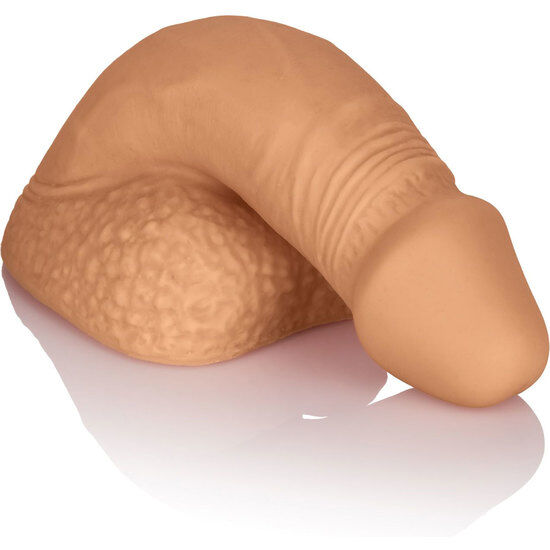 CALEXOTICS - SILICONE PENIS PACKAGING 12.75 CM CARAMEL