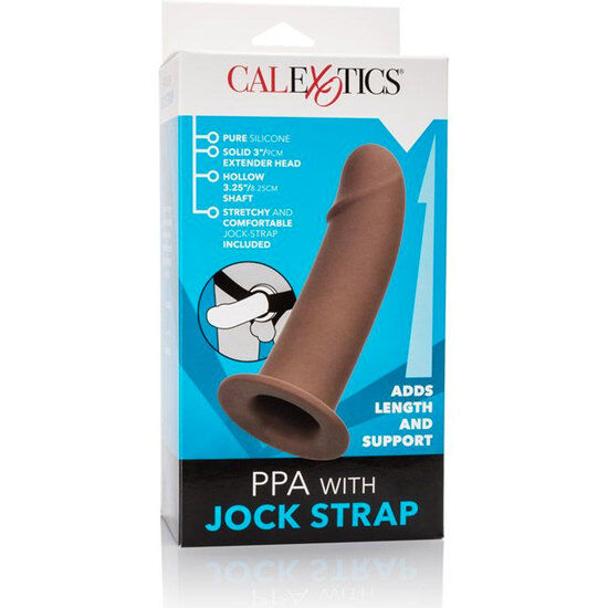 CALEXOTICS - PPA COM JOCK STRAP MARROM