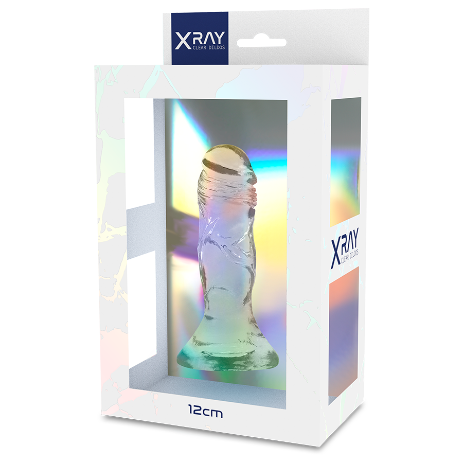 X RAY - TRANSPARENT DILDO 12 CM -O- 2.6 CM