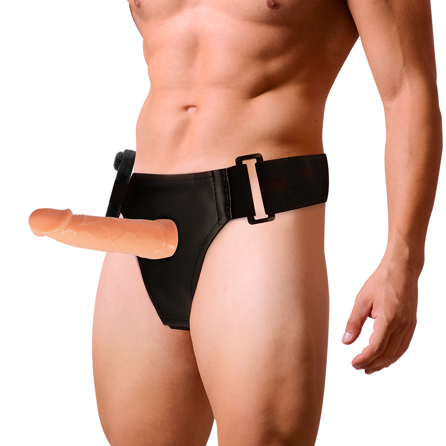 HARNESS ATTRACTION - WILLIAN HOLLOW RNES MIT VIBRATOR 17 CM -O- 4,5 CM