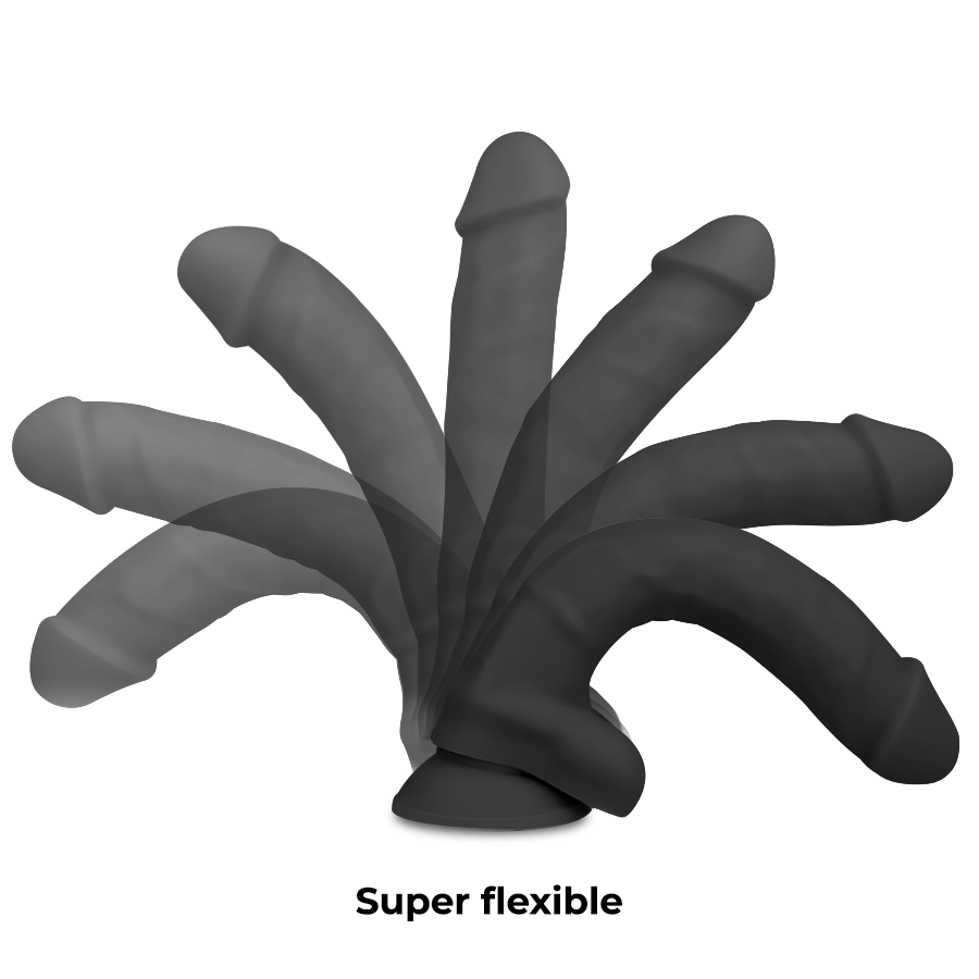 COCK MILLER - DENSIDADE DE SILICONE COCKSIL ARTICULVEL PRETO 24 CM