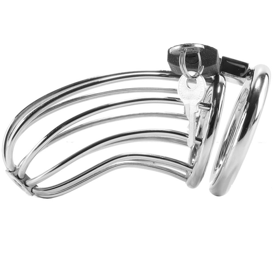 HARD METAL - BIRD CHASTITY RING CAGE