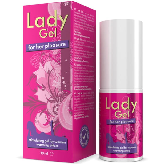 INTIMATELINE - LADY GEL FOR GER PLEASURE GEL ESTIMULANTE COM EFEITO DE CALOR ELLA 30 ML