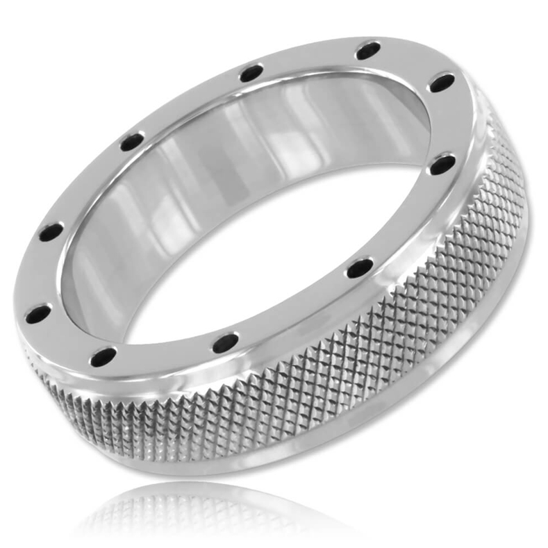 METAL HARD - METAL RING FOR PENIS AND TESTICLES 45MM