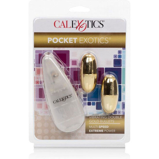 CALEXOTICS - BALAS VIBRATÓRIAS GOLD DUO