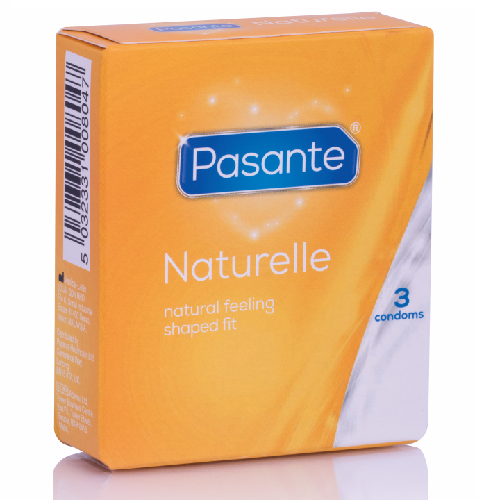 PASANTE - NATURELLE PRESERVATIVO 3 PACK