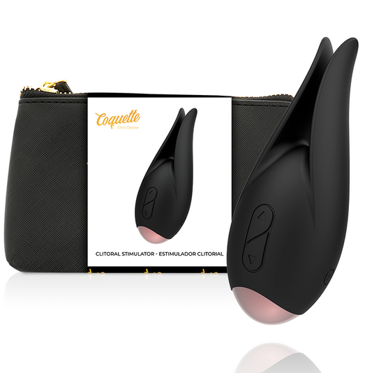 COQUETTE CHIC DESIRE - CLITORAL STIMULATOR BLACK / GOLD