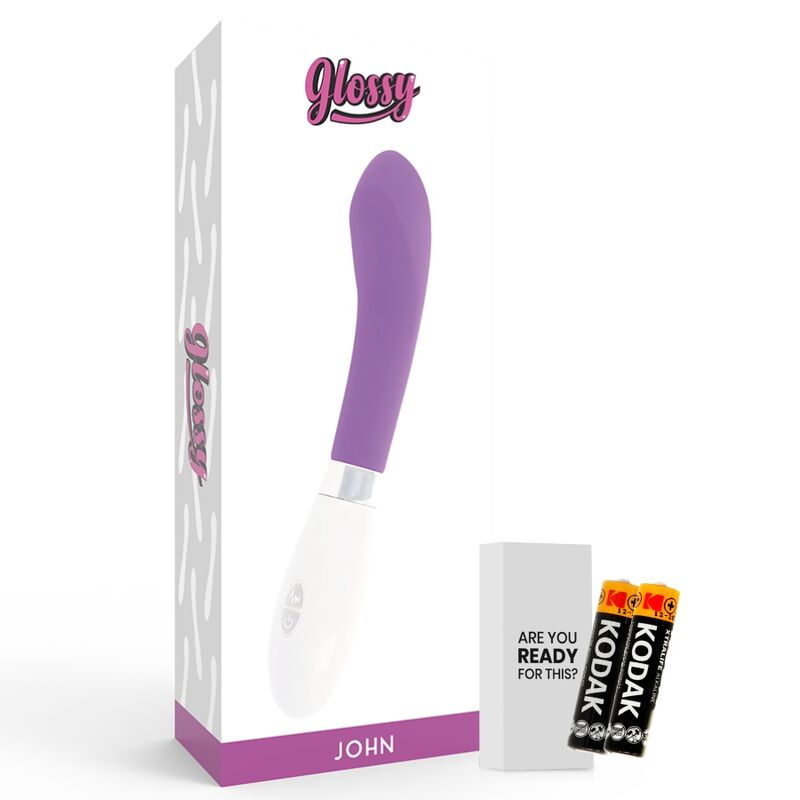 GLOSSY - JOHN VIBRADOR ROXO