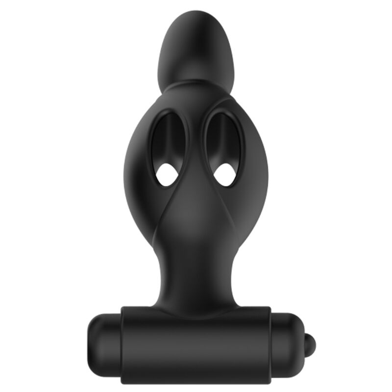 MR PLAY - PLUG ANAL DE SILICONE COM VIBRAO