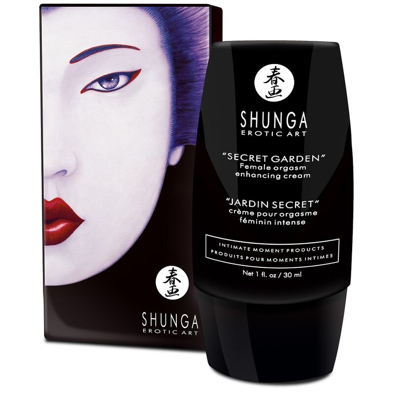 SHUNGA - SECRET GARDEN INTENSIVE ORGASMUS-CREME FÜR WEIBLICHE PERFEKTE GESCHENKE