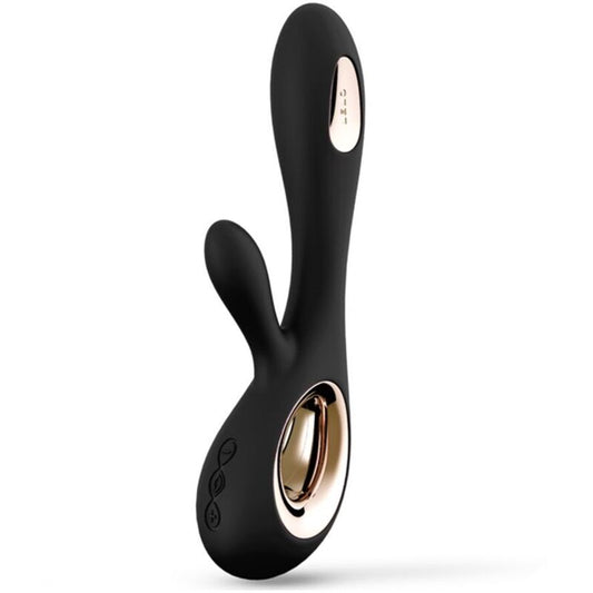 LELO - SORAYA WAVE SCHWARZER KANINCHENVIBRATOR