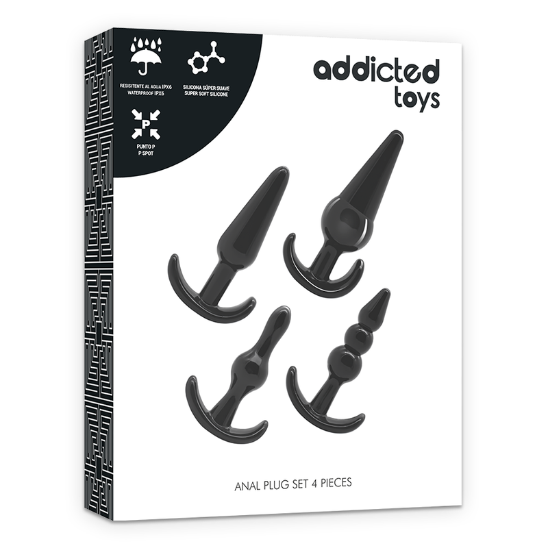 ADDICTED TOYS - SET of 4 ANAL PLUGS