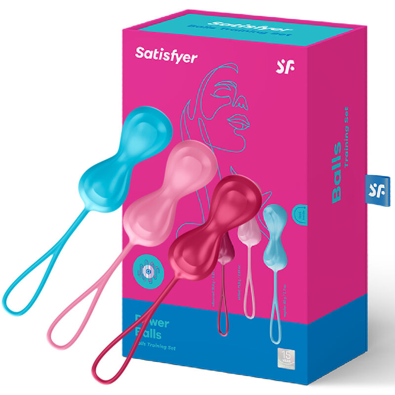 SATISFYER - CONJUNTO DE TREINO LOVEBALLS 1