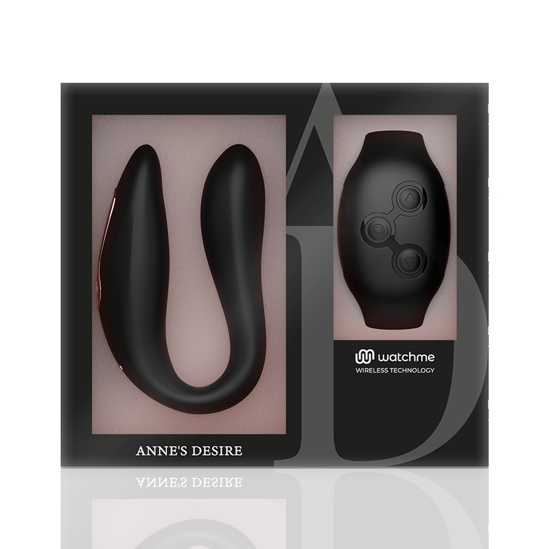 ANNE'S DESIRE - DUAL PLEASURE TECNOLOG UM WATCHME PRETO