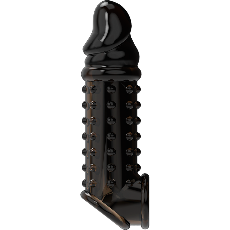 VIRILXL - V11 BLACK PENIS EXTENSION AND SHEATH