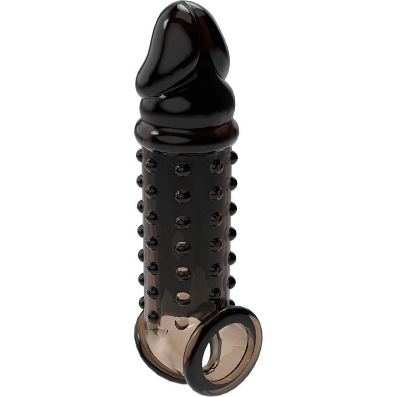 VIRILXL - V11 BLACK PENIS EXTENSION AND SHEATH