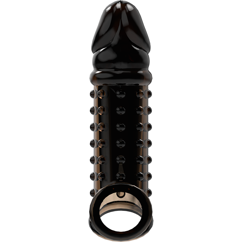 VIRILXL - V11 BLACK PENIS EXTENSION AND SHEATH