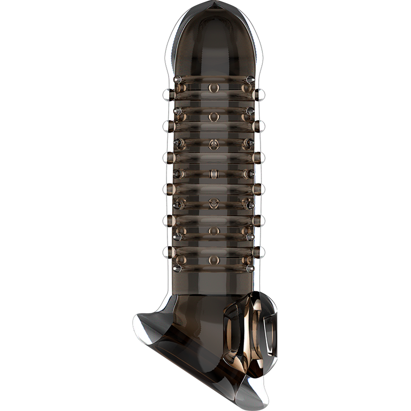 VIRILXL - V15 BLACK PENIS EXTENSION AND SHEATH