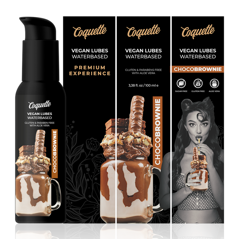 COQUETTE CHIC DESIRE - PREMIUM EXPERIENCE VEGAN CHOCOBROWNIE LUBRICANT 100ML