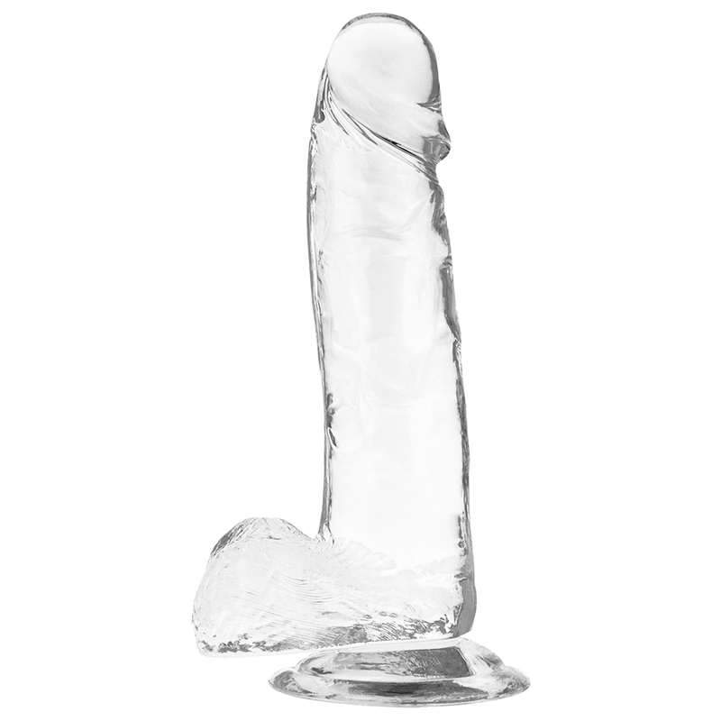 X RAY - HARNESS + TRANSPARENTER DILDO MIT KUGELN 20 CM -O- 4,5 CM