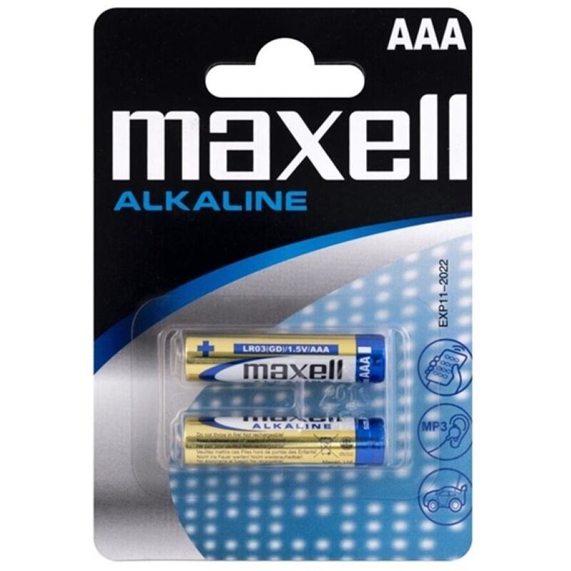 MAXELL - AAA ALKALISCHE BLISTER LR03 * 2