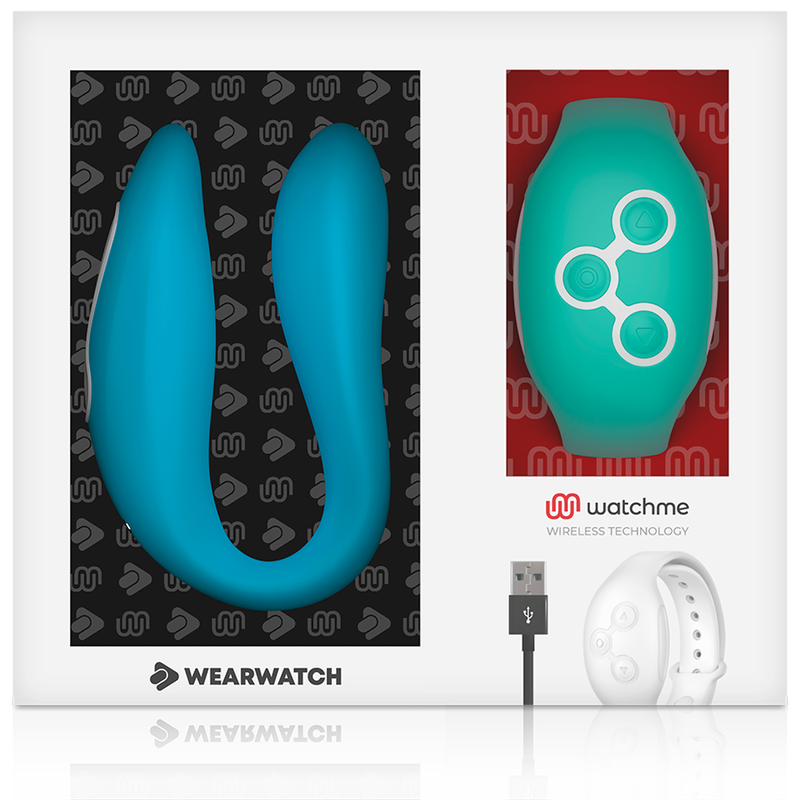 WEARWATCH - INDIGO/SEAWATER DUAL TECHNOLOGY WATCHME VIBRATOR