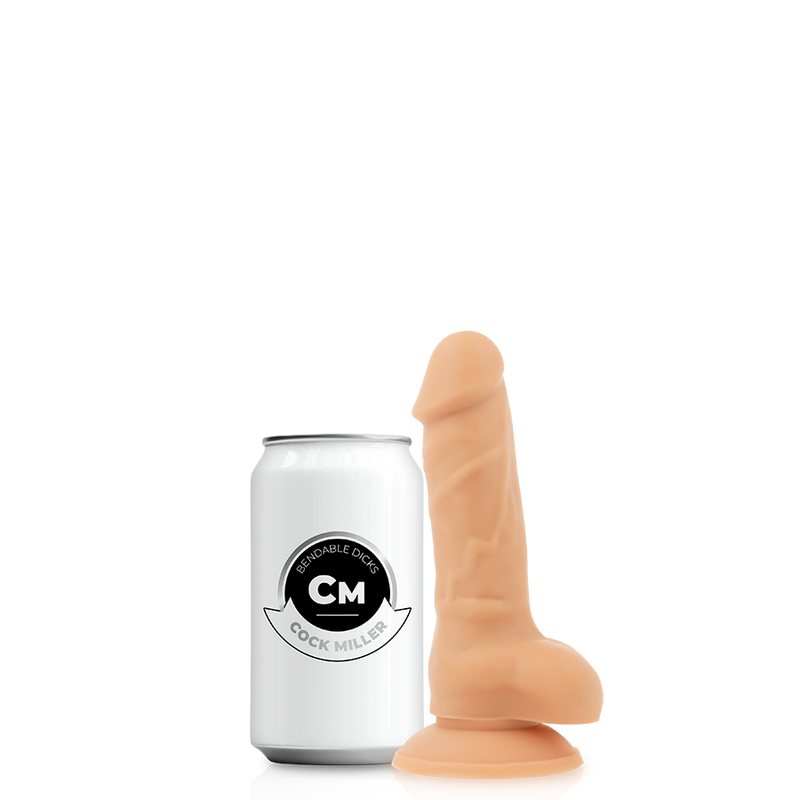 COCK MILLER - HARNESS + SILICONE DENSITY ARTICULABLE COCKSIL 13 CM