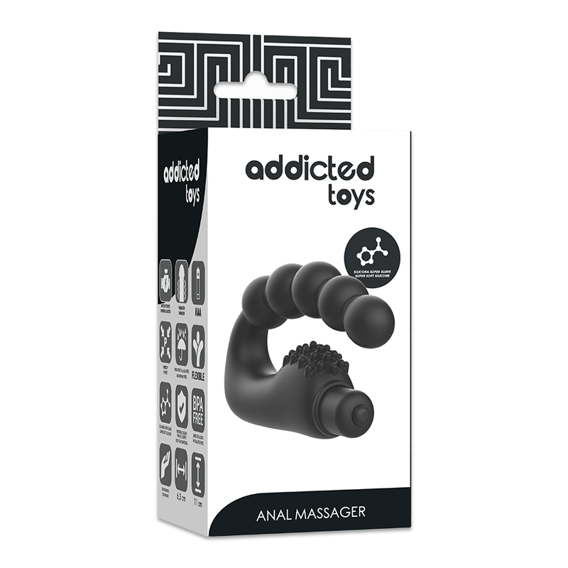 ADDICTED TOYS - PROSTHETIC ANAL MASSAGER WITH VIBRATION