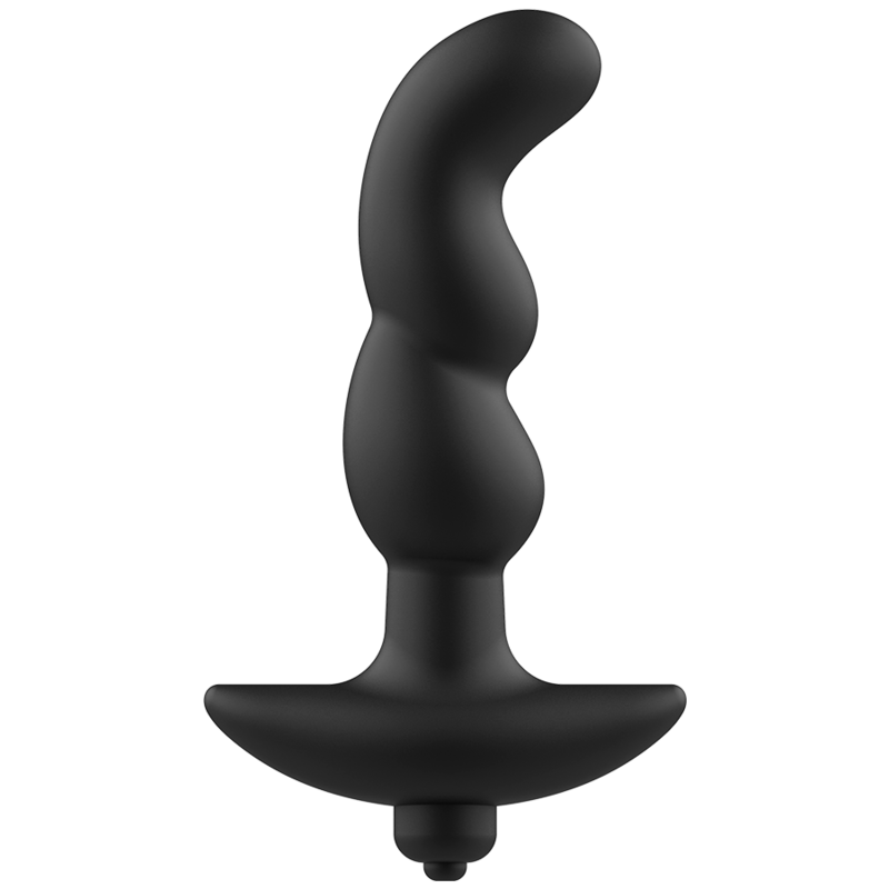 ADDICTED TOYS - BLACK VIBRATING ANAL MASSAGER MODEL 2