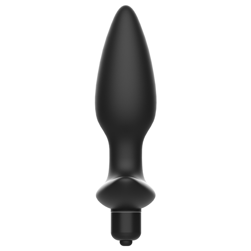 ADDICTED TOYS - MASSAGER ANAL PLUG WITH VIBRATION BLACK